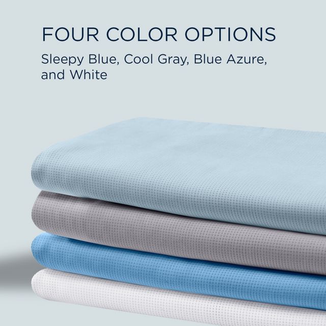 Tempur-Pedic® TEMPUR-ProAir™ 2-Piece Cool Gray TENCEL™ Queen Pillow Cases-5