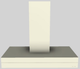 Vent-A-Hood® K Series 42" Biscuit Contemporary Wall Mounted Range Hood-0
