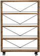 Crestview Collection Winslow Brown 60" Bookshelf-2