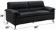 ACME Furniture Eilene Black Leather Loveseat-3