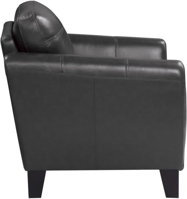 Homelegance® Spivey Dark Gray Leather Accent Chair-3