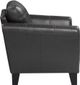 Homelegance® Spivey Dark Gray Leather Accent Chair-3
