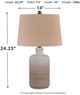 Signature Design by Ashley® Marnina Taupe Table Lamp-3