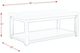 Elements International Kansas Espresso 3-Piece Beige/Espresso Occasional Table Set-3