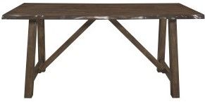 Mazin Furniture Whittaker 5 Piece Burnished Brown Dining Set-3