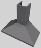 Vent-A-Hood® K Series 42" Gunsmoke Wall Mounted Range Hood-1