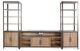 Sunny Designs™ San Diego Antique Brown Entertainment Wall-0