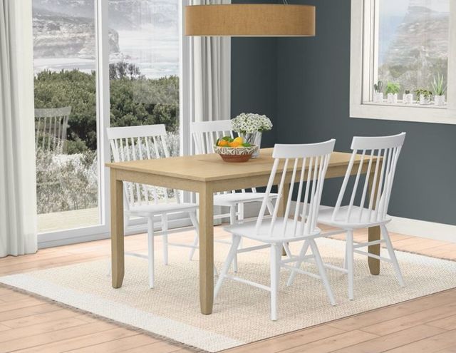 Emerald Home Midland White Dining Chair-1