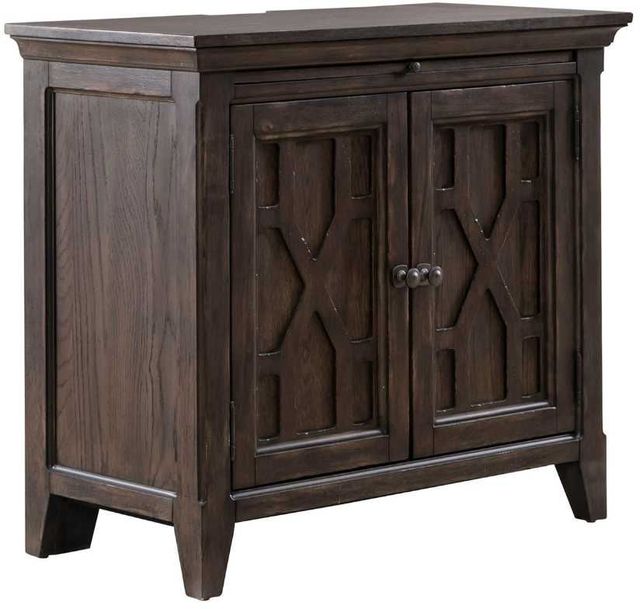 Liberty Furniture Paradise Valley Saddle Brown Bedside Chest-0