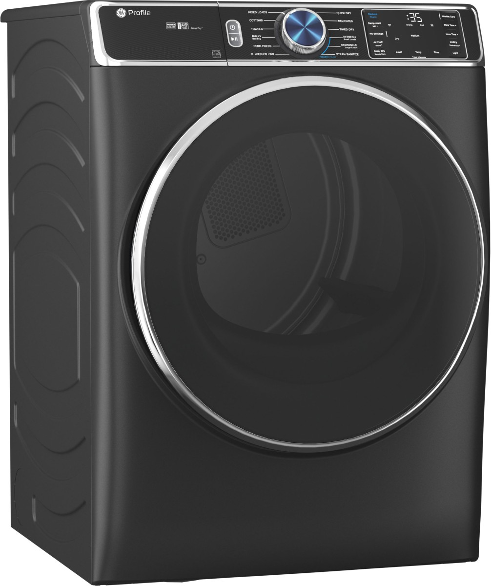 GE Profile™ 7.8 Cu. Ft. Carbon Graphite Front Load Electric Dryer