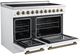 FORNO® Paolo 48" White Freestanding Induction Range -1