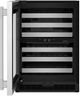 Kitchenaid® 24" Stainless Steel Undercounter Wine Cooler with Full-Extension Metal-Front Racks-1