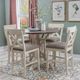 Coast2Coast Home™ Belsey 5-Piece Cream/Gray Counter Height Dining Set-1