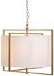 Crestview Collection Fields Gold 5-Light Drum Chandelier-1