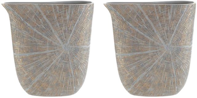 Signature Design by Ashley® Ardenley 2-Piece Antique Gold 15" Vase-0