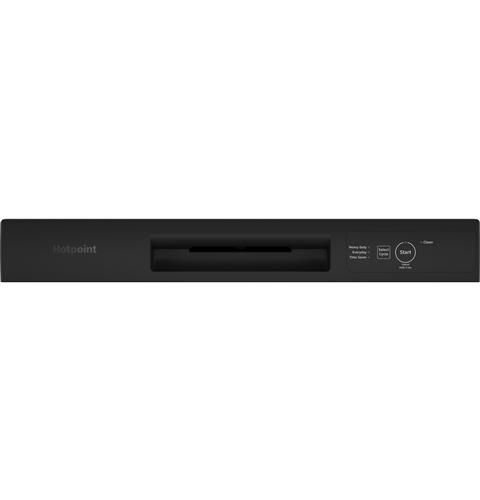 Hotpoint® 24" Black Built In Dishwasher-2