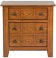 Liberty Furniture Grandpas Cabin 4-Piece Aged Oak Queen Sleigh Bedroom Set-4