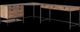 Four Hands Trey Desk System with Filing Cabinet-0
