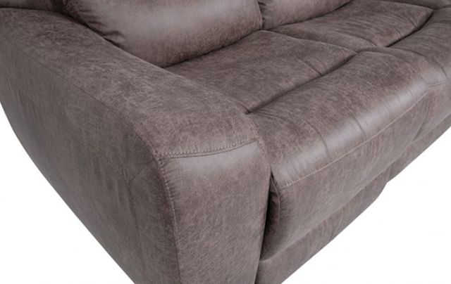 Furniture of America® Demetrius Brown Power Loveseat-3