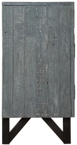 Signature Design by Ashley® Jainworth Antique Blue Accent Cabinet-3