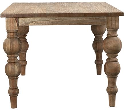 Dovetail Furniture Campbell Natural 86" Dinning Table-3
