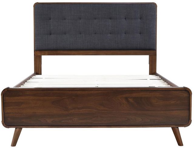 Coaster® Robyn Dark Gray/Dark Walnut Full Platform Bed -2