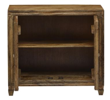 Jaipur Furniture Jigsaw Brown 2-Door Cabinet-3