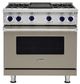Viking® 7 Series 36" Nantucket Pro Style Liquid Propane Gas Range-0
