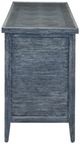 Currey & Company Santos Vintage Navy/Polished Brass/Clear Cabinet-3