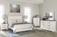 Signature Design by Ashley® Gerridan 3-Piece Gra/White King Panel Bed Set-3