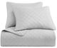 HiEnd Accents Cotton Comfort 3-Piece Gray King Bedding Bundle-0