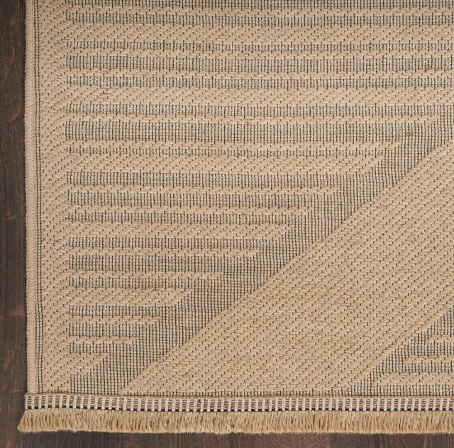 Nourison Home™ Washable Jute Natural 5'x7' Style 1 Area Rug-3