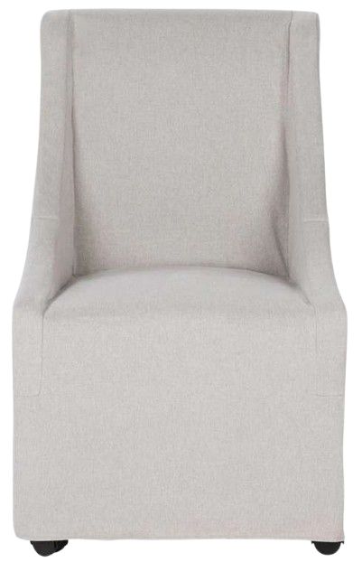 Classic Home Warwick Stone Beige Dining Chair-2