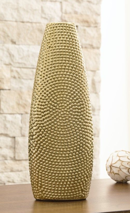 Signature Design by Ashley® Efim Gold Vase-3
