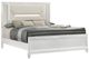 Coaster® Marmore White Queen Panel Bed-0