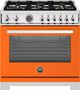 Bertazzoni Professional Series 36" Arancio Glossy Pro Style Dual Fuel Range-0