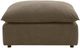 TOV Furniture Cali Chocolate Brown Ottoman-3