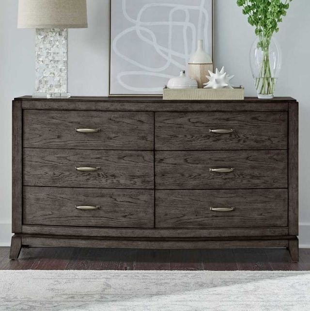 Liberty Furniture Avalon Coffee Bean Dresser-1