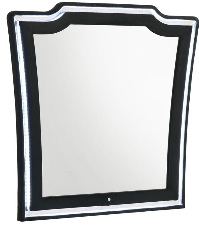 Coaster®  Lorient Black LED Dresser Mirror-2