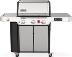 Weber® Grills® Genesis 3-Burner Stainless Steel Smart Freestanding Liquid Propane Gas Grill