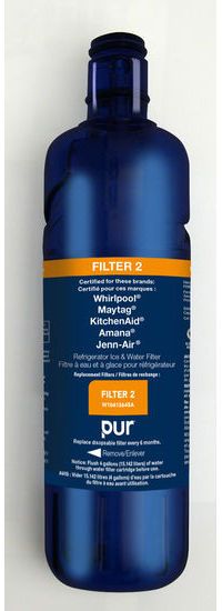 Best Filtration Filter 2 Water Refrigerator Water & Ice Filter 2024 Model: W10413645A