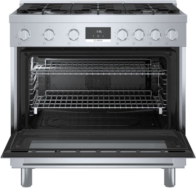 Bosch® 800 Series 36" Stainless Steel Pro Style Gas Range-4