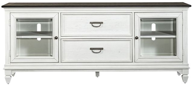 Liberty Furniture Allyson Park Charcoal/Wirebrushed White Entertainment TV Stand-2