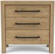 Riverside Furniture Davie Pale Oak 3-Drawer Nightstand-1