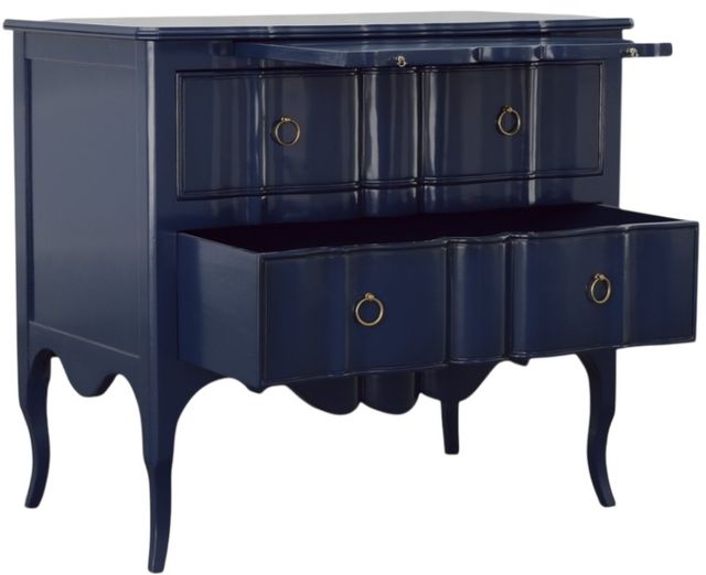 Furniture Classics Delamar Navy Blue Chest-2