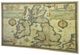 A & B Home 3- Piece Multi-Colored Rectangular Canvas Map Wall Art Set-0