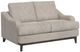 International Furniture Direct Alfa Ivory 60" Loveseat-0