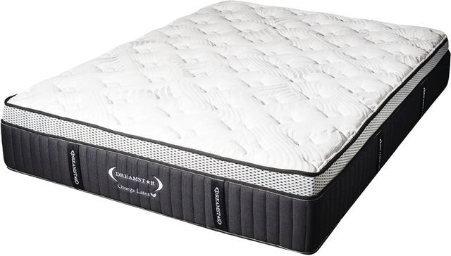 Dreamstar Bedding Luxury Collection Omega 13.5" Latex Medium Euro Top Full XL Mattress in a Box-0