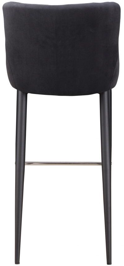 Moe's Home Collection Etta Dark Grey Bar Stool-1