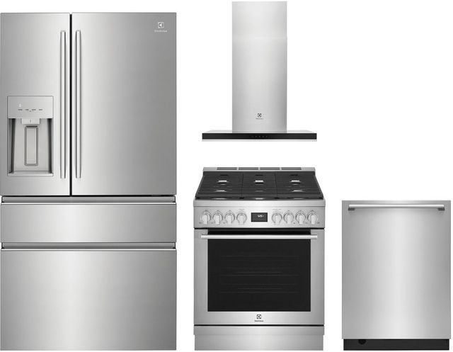Electrolux 4 Piece Stainless Steel Kitchen Package-0